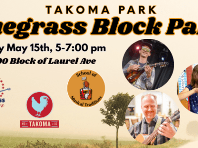 Takoma Park Bluegrass Block&nbsp;Party!